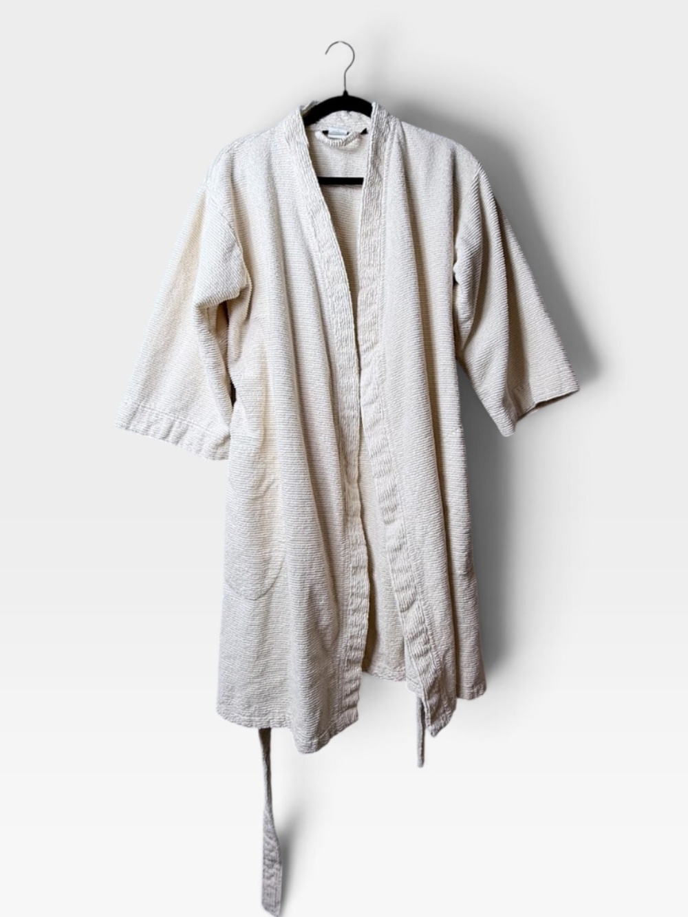 Brooklinen Ribbed Robe Size XS/S Turkish Cotton (P)